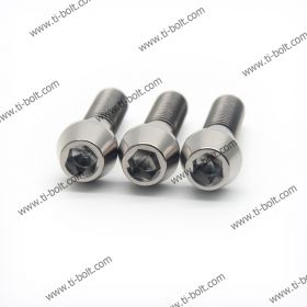 DIN912 Tapered Head M8 Titanium Alloy Bolts