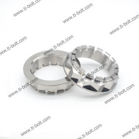 Titanium Motorcycle Flange Nut M48